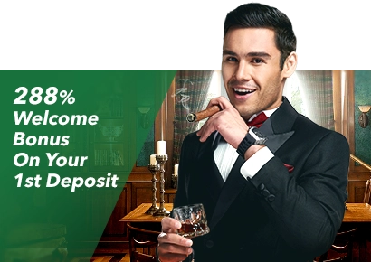 288% Welcome Bonus On Your 1st Deposit