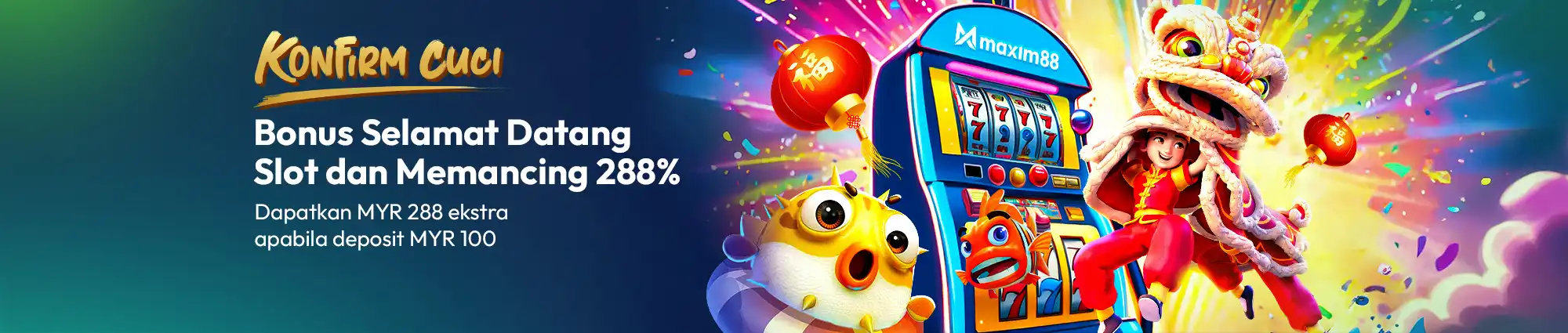 288% Slots and Fishing Welcome Bonus Ms
