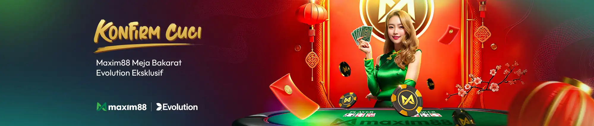 Main Exclusive Evolution Baccarat Table Ms